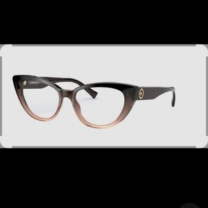 Versace Gradient Brown Cat-Eye Glasses